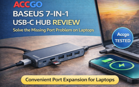 Baseus 7-in-1 USB-C Hub Review: A Compact Dock for MacBook & Laptops