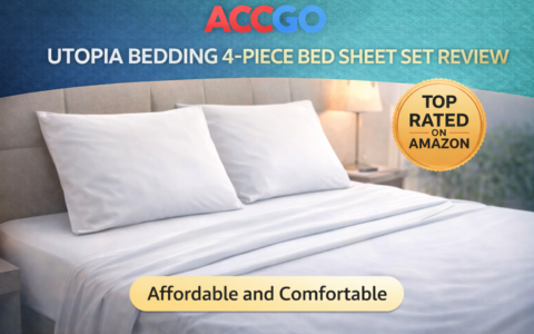 Utopia Bedding 4-Piece Bed Sheet Set Review