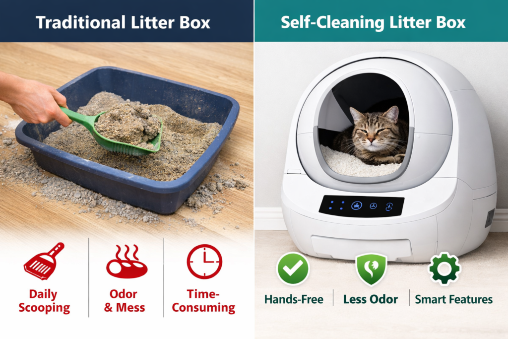 Best Self-Cleaning Litter Box (2026 Guide)