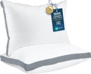 Gusseted Quilted Pillow Review — Supportive and Breathable Everyday Cushion