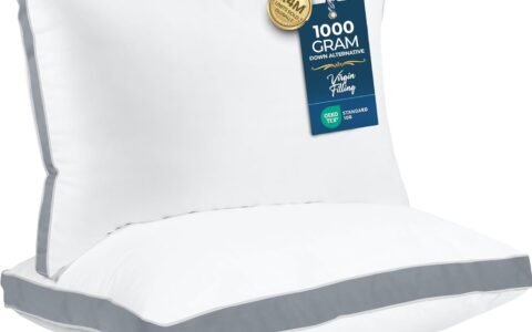 Gusseted Quilted Pillow Review — Supportive and Breathable Everyday Cushion