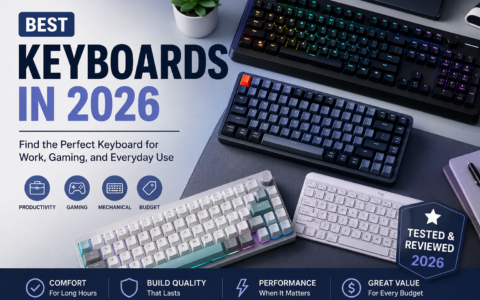 Best Keyboards in 2026: Finding the Right Keyboard for Work, Gaming, and Everyday Use