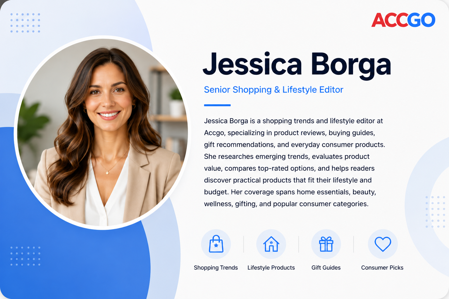 Jessica Borga - Senior Editorial Analyst at Accgo