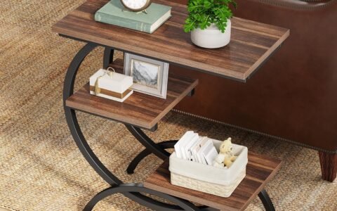 Tribesigns C-Shaped End Table Review: A Smart Small-Space Side Table That Actually Fits Modern Living