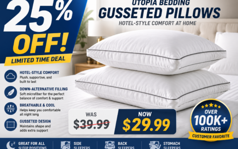 Save 25%: These Hotel-Style Pillows Are One of Amazon's Most Popular Budget Sleep Upgrades