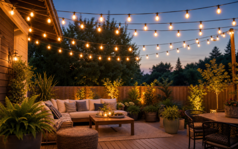 Best Outdoor String Lights on Amazon for Patios, Backyards, and Porches