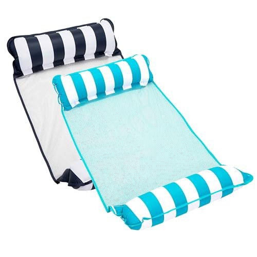 Aqua 4-in-1 Monterey Hammock Pool Float 2-Pack