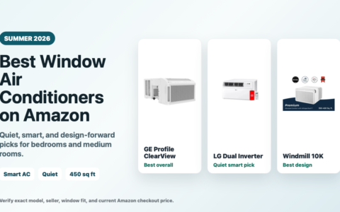 Best Window Air Conditioners on Amazon for Summer 2026