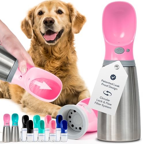 MalsiPree Insulated Dog Water Bottle