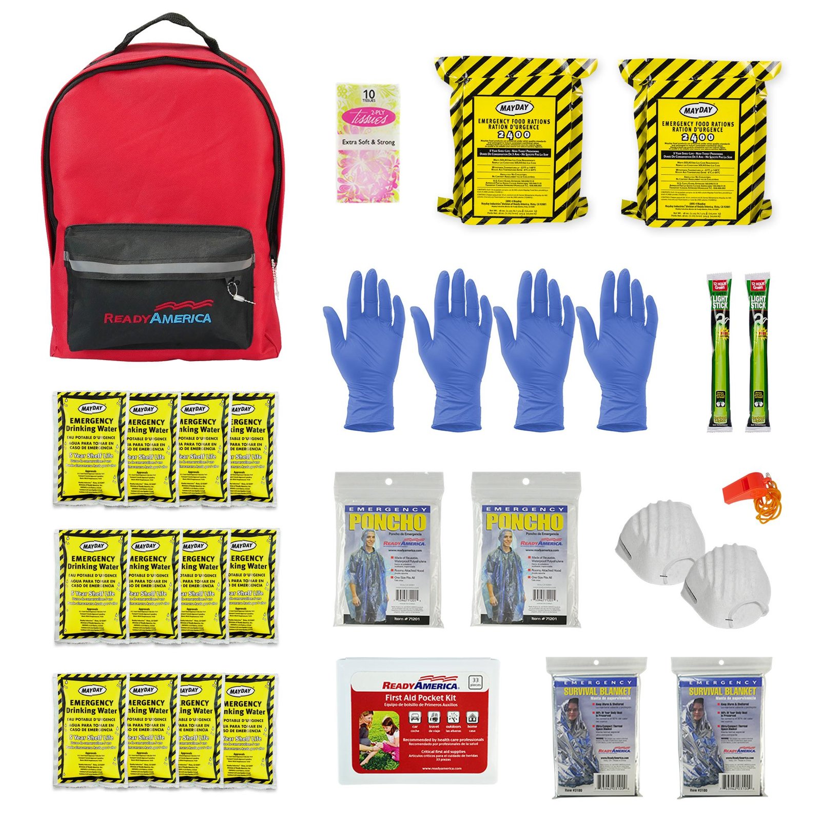 Ready America 2 Person Emergency Kit
