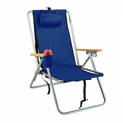 Rio Beach Original 4-Position Steel Backpack Chair