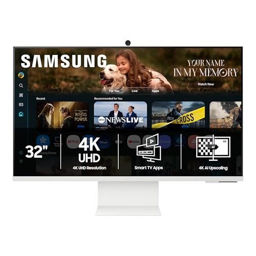 Samsung 32-Inch M8 (M80F) 4K Smart Monitor