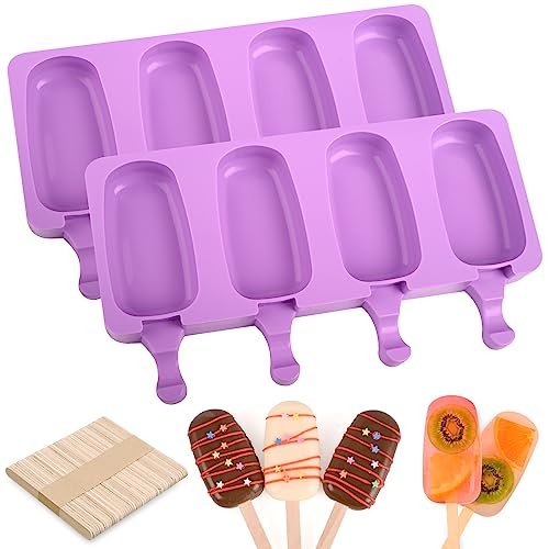 WMKGG Silicone Popsicle Molds Set