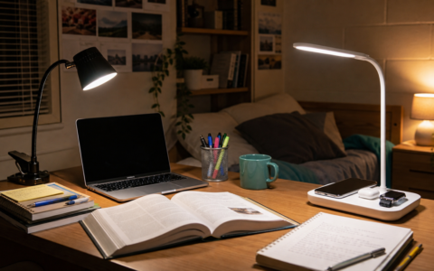 Best Desk Lamps for Dorm Rooms on Amazon 2026: 7 Picks That Save Space, Add Charging, and Help You Study