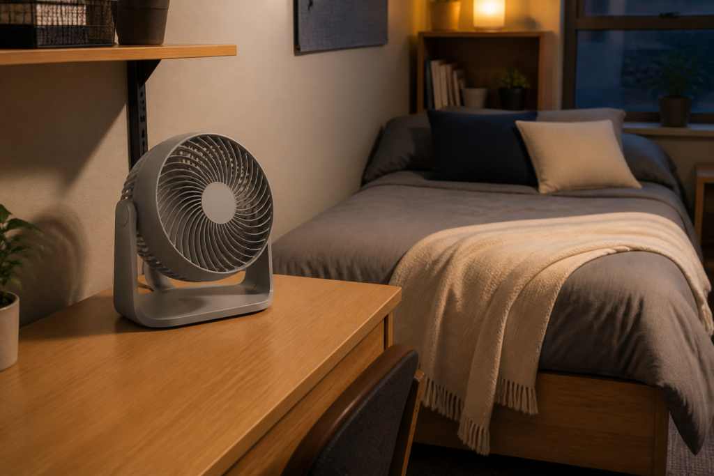 Dreo TurboPoly Table Fan 307 Review 2026: Buy It for Dorm Desks, Skip It for Smart Controls