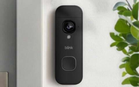 Blink Battery Doorbell 2K+ product shown from the front
