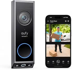 eufy Video Doorbell E340 dual camera product image