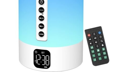 Biseoamz Bluetooth Alarm Clock Speaker Review: Is This All-in-One Bedside Gadget Worth Buying?